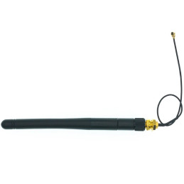 2.4 Ghz 3 dBi antenna + IPX RP-SMA cable
