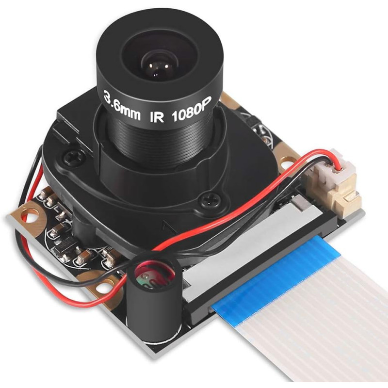 Night vision 5MP Raspberry Pi camera OV5647