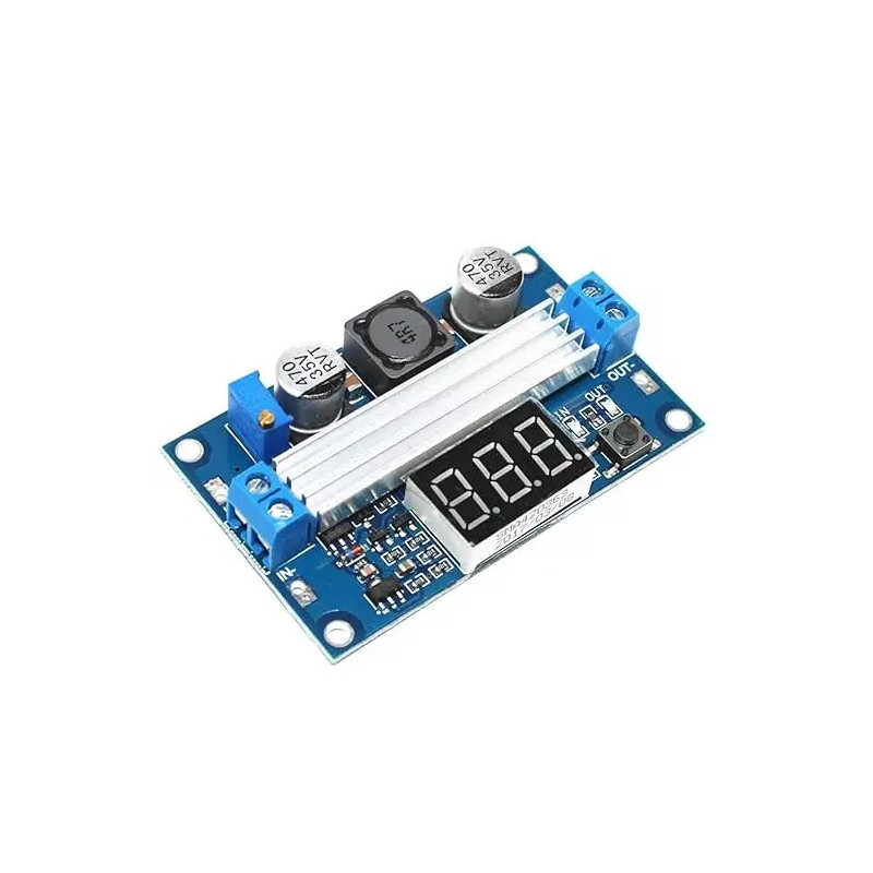 Adjustable boost module HW-317 (3,5–35 V) with display