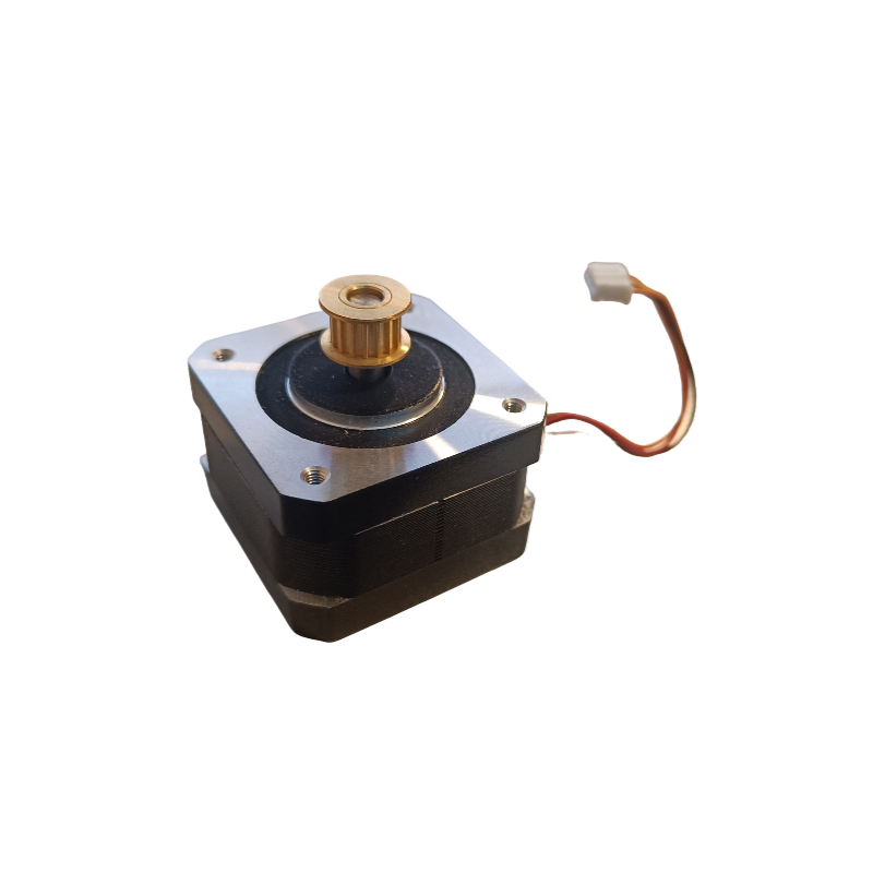 Motor pas cu pas Nema-17 titan extruder 28mm cu fulie GT-2