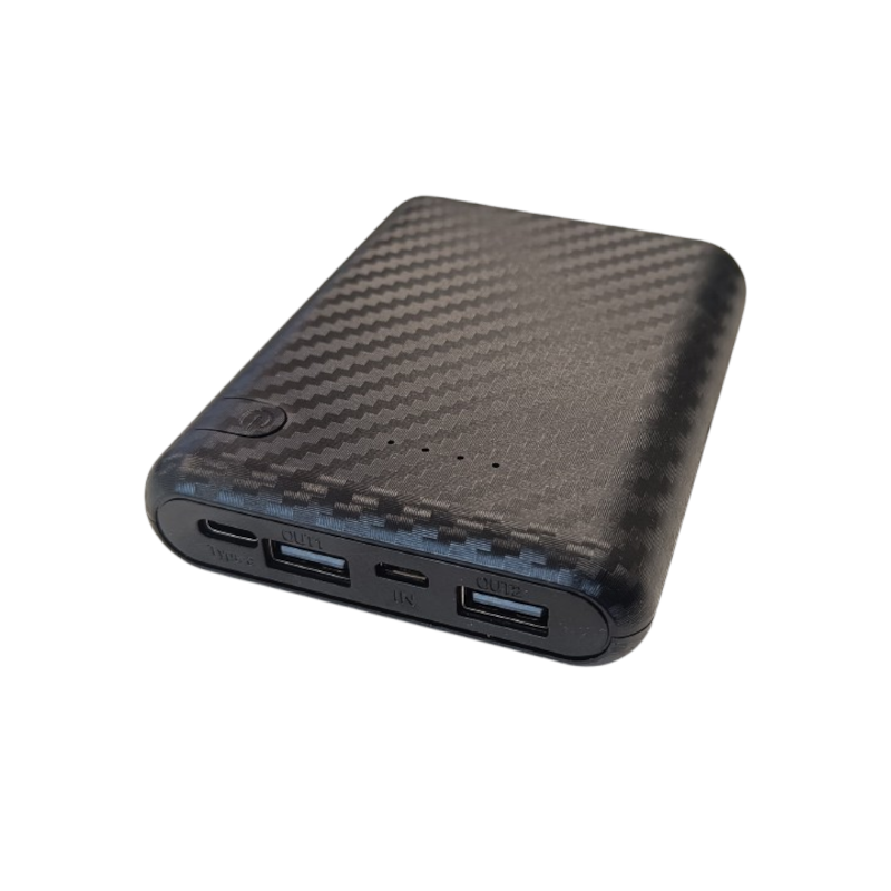 Kit powerbank cu 4 celule DIY - negru