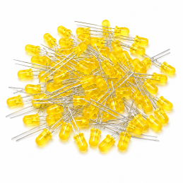 Set 100x Led 5mm Galben