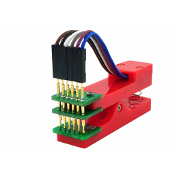 Sondă de Test cu Clema - Pogo Pin 1x8p