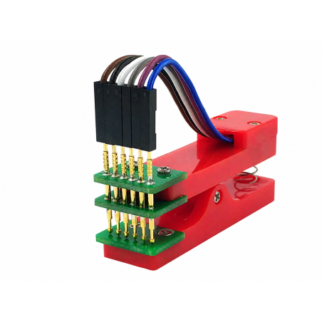 Sondă de Test cu Clema - Pogo Pin 1x8p