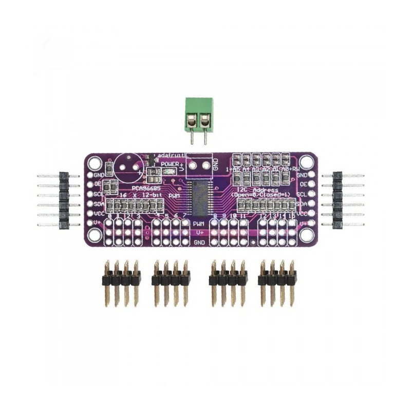 PCA9685 PWM Servo Motor Driver Module