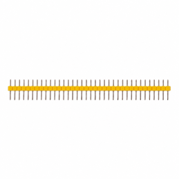 Bareta 40 x pini tata - Galbena - 2.54mm