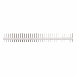 Bareta 40 x pini tata - Alba - 2.54mm