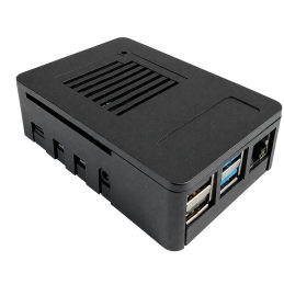 Carcasa pentru Raspberry Pi4 Negru Grafit - MaticBox 4
