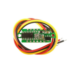 Voltmetru digital DC 2.7 - 100 V - Rosu