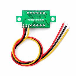 Voltmetru digital DC 2.7 - 100 V - Verde