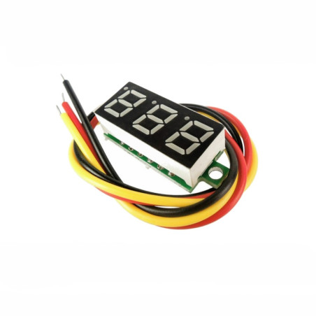 Voltmetru digital DC 2.7 - 100 V - Albastru