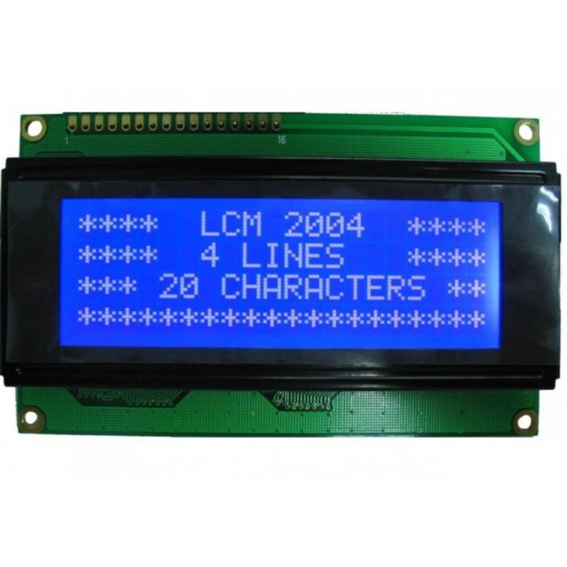 LCD 2004 Albastru