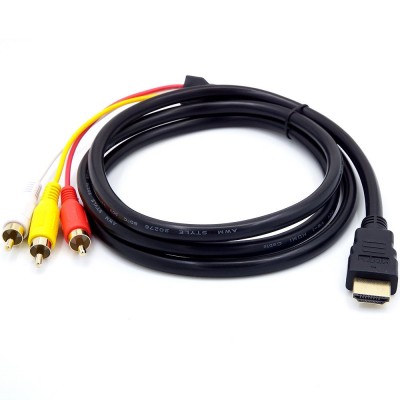 Cablu HDMI - 3 RCA