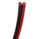 Speaker Cable Red / Black 2x0,5 mm (at Meter)