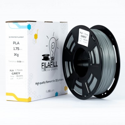 Filament PLA - PREMIUM - Gri - 1Kg - 1.75mm