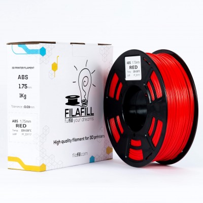 Filament ABS - PREMIUM - Rosu - 1Kg - 1.75mm
