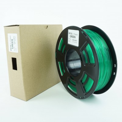 PETG filament - PREMIUM - Green - 1Kg - 1.75mm