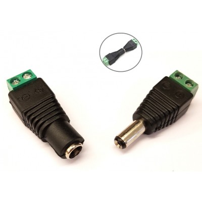 Power connector pair