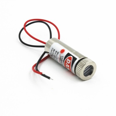 650nm 5mW Red Laser Line Module Glass Lens