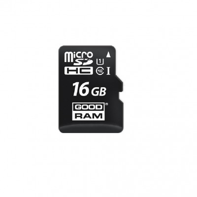 MicroSD card 16 Gb - class 10 + adapter