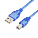 Cablu USB A-B 1.5m albastru