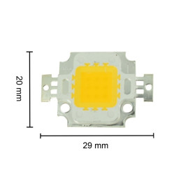 10 W LED with Color Temperature of 3000-3500 K