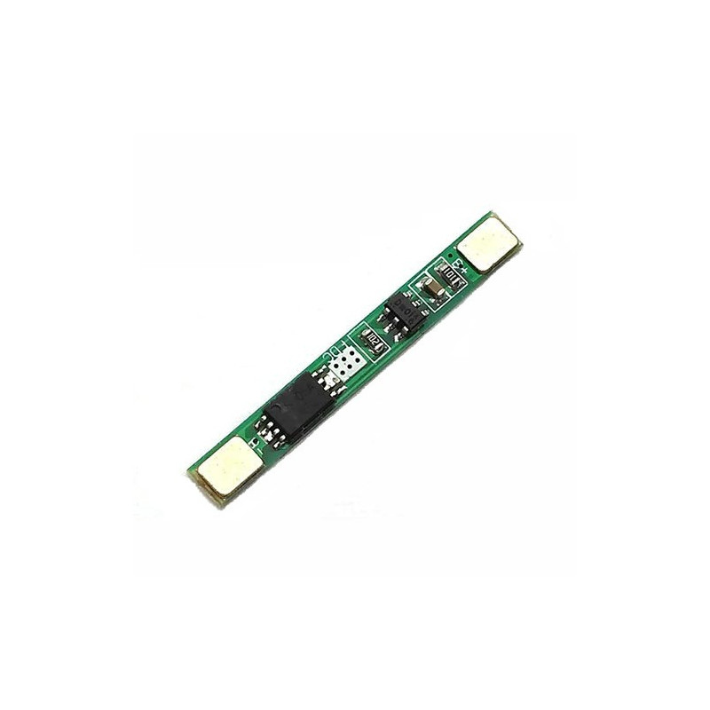 1S 3.7V 3A li-ion BMS PCM battery protection board