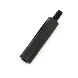 25*6 mm Black M3 Hex Pillar