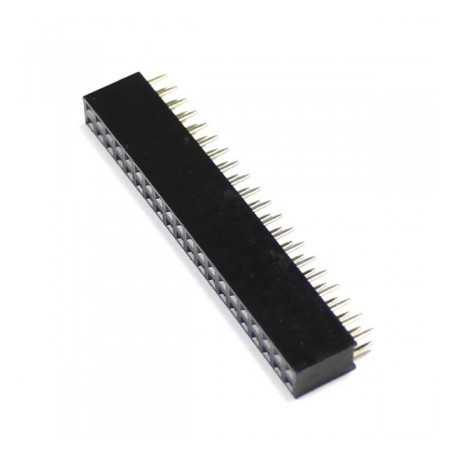 2x20p Female Pin Header 2.54 mm