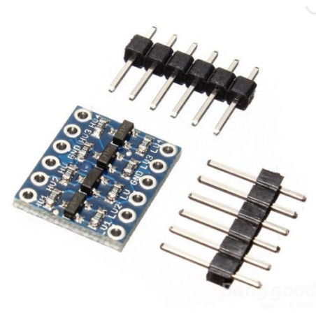 4 channel I2C bidirectional level conversion module 5V to 3V