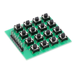 4x4 Push Button Keyboard Matrix Module