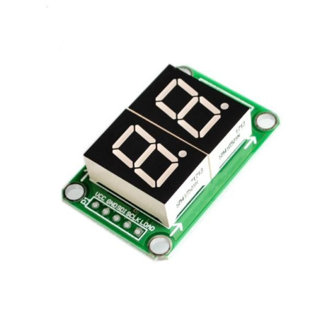 74HC595 2 segment digital display module