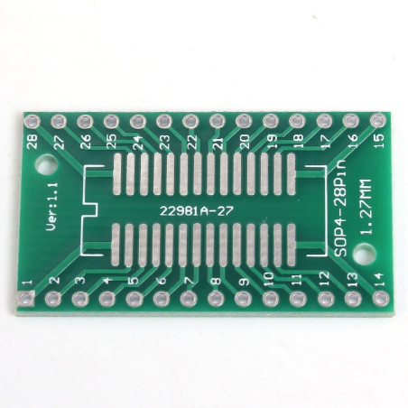 Adapter board SOP28 - DIP