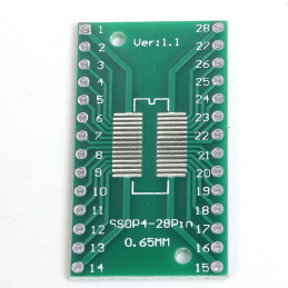 Placa adaptoare SOP28 - DIP