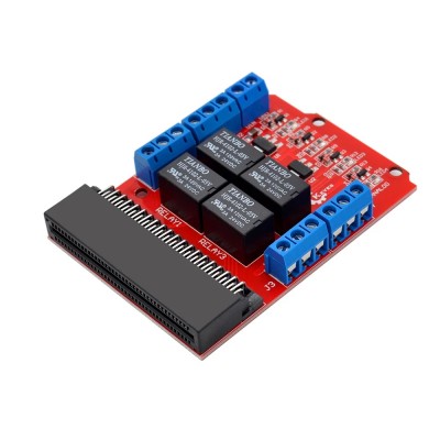 DC 5V 4 Channel Relay Breakout Shield Module for BBC Micro:Bit MicroBit
