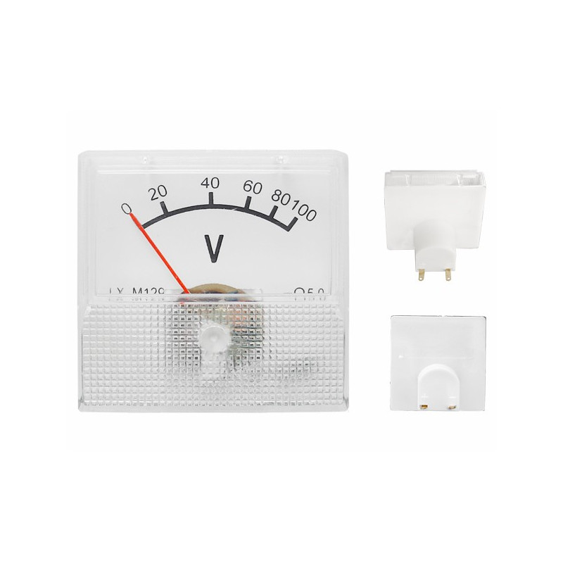 Analogic voltmeter 0-100V