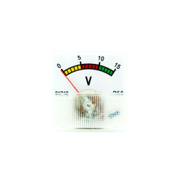 Analogic voltmeter 0-15V