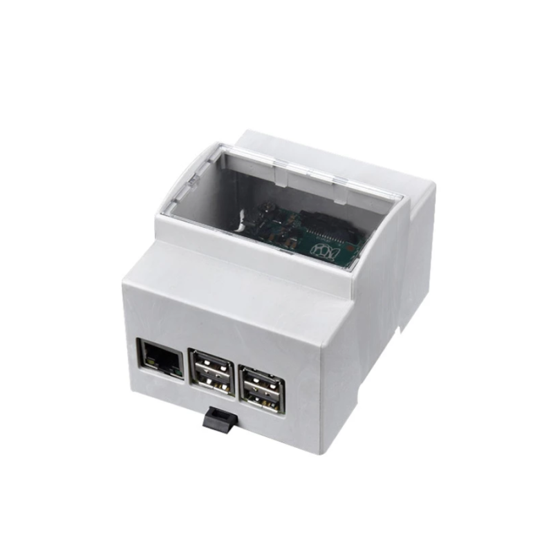 Carcasa Raspberry Pi 3 ABS alb pt sina omega