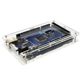 Arduino MEGA 2560 - original (ATmega16U2) - acrylic enclosure