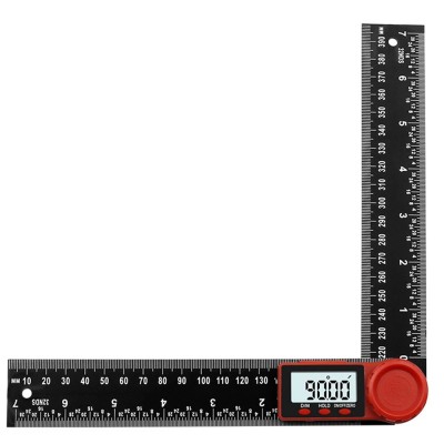200mm Digital Protractor Inclinometer Goniometer Level Measuring Tool Electronic Angle Gauge Stainless Steel Angle Ruler