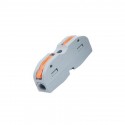 Conector electric 1x2 pini in linie