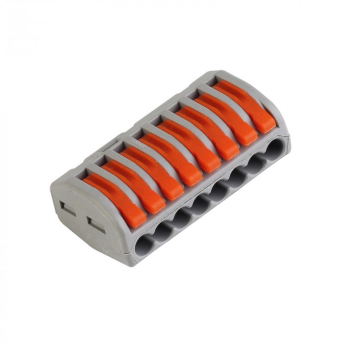 Wire Connector Terminal Block Set Reusable Electric Cable quick connector universal compact terminal plug-in0.08-2.5mm