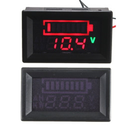 Battery Indicator Voltmeter