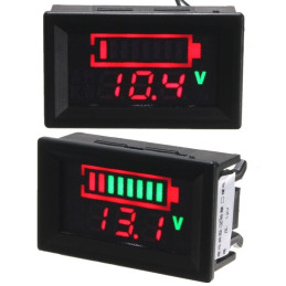 Battery Indicator Voltmeter