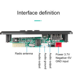 Modul player FM, MP3, bluetooth 5.0 DIY