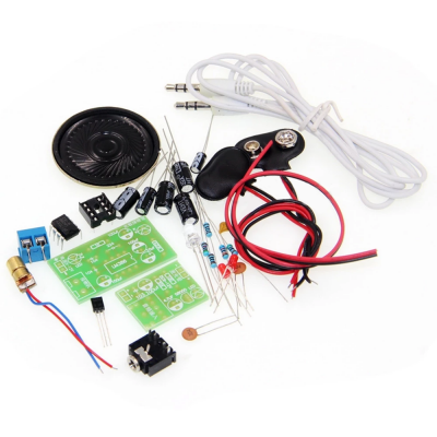 Kit DIY transmisie audio prin laser