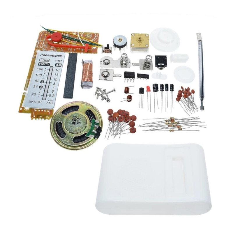 CF210SP AM/FM Stereo Radio Kit DIY Electronic Assemble Set Kit For Learner July DropShip DIY laboratory