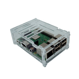 Carcasa pentru Raspberry Pi 3 acril fara ventilator