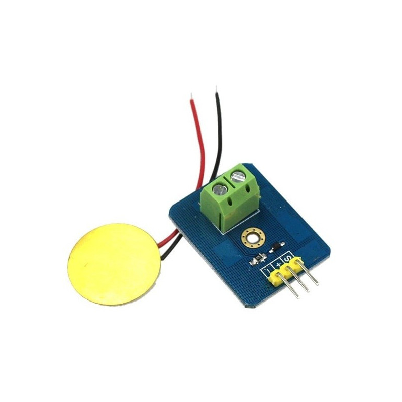 Ceramic vibration sensor