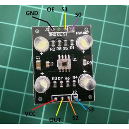 Modul senzor culoare TCS230